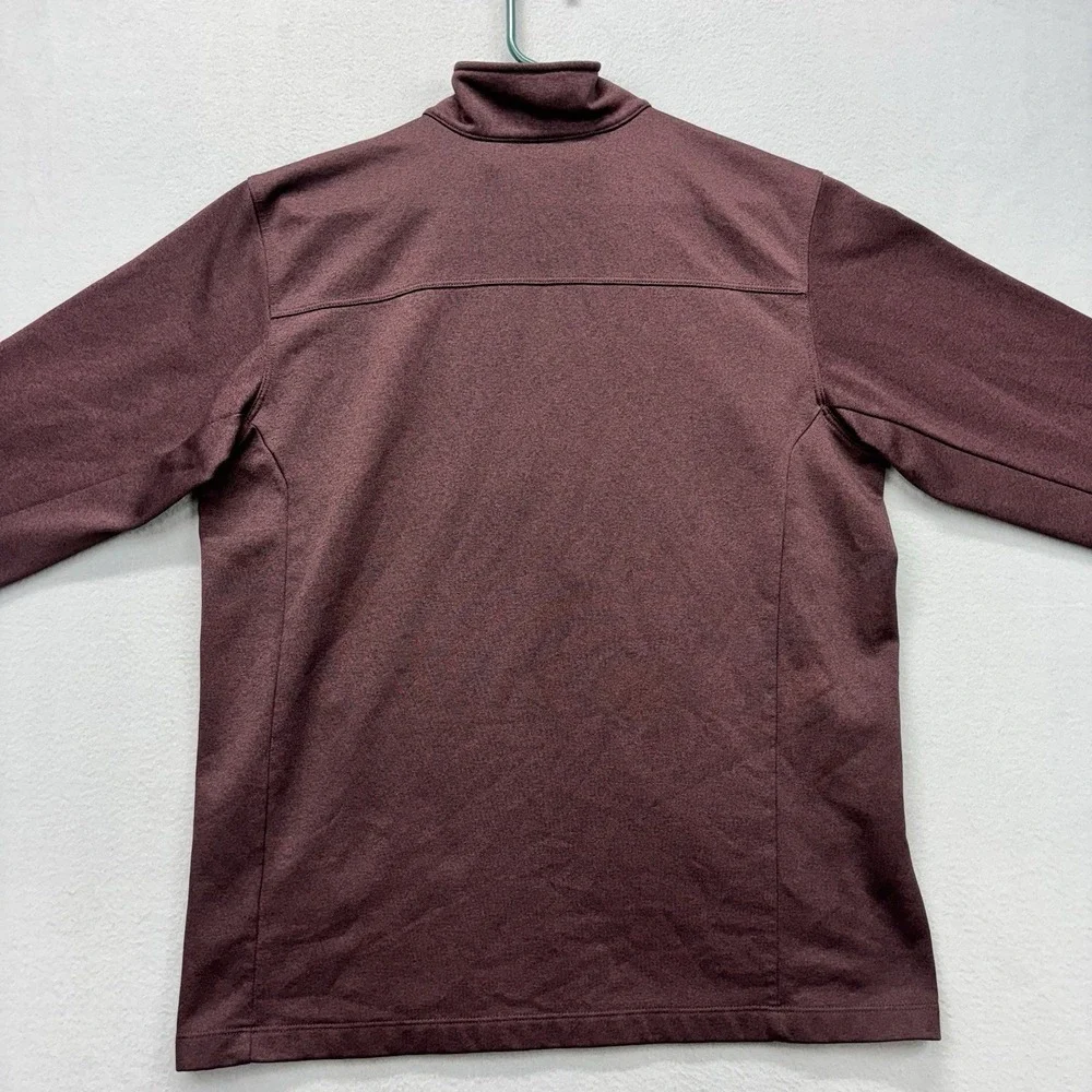 The North Face Cugo 1/2 Zip Pullover Mens L Burgundy Performance Sweatshirt